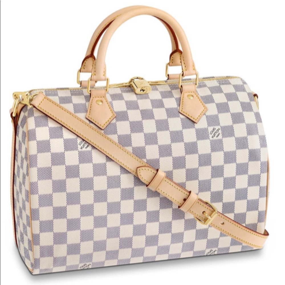 🚫SOLD🚫 LOUIS VUITTON Speedy 30 Bandouliere Azur